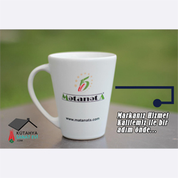 Matanata Seramik Kupa Bardak (Logo Baskılı)