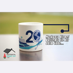 Sakarya Üniversitesi Porselen Kupa Bardak 04 (Logo Baskılı)