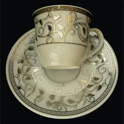 Porselen Kahve Fincan Takımı 29 (Dekorlu)