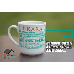 Ankara Üniversitesi Kupa Bardak 62 (Logo Baskılı)